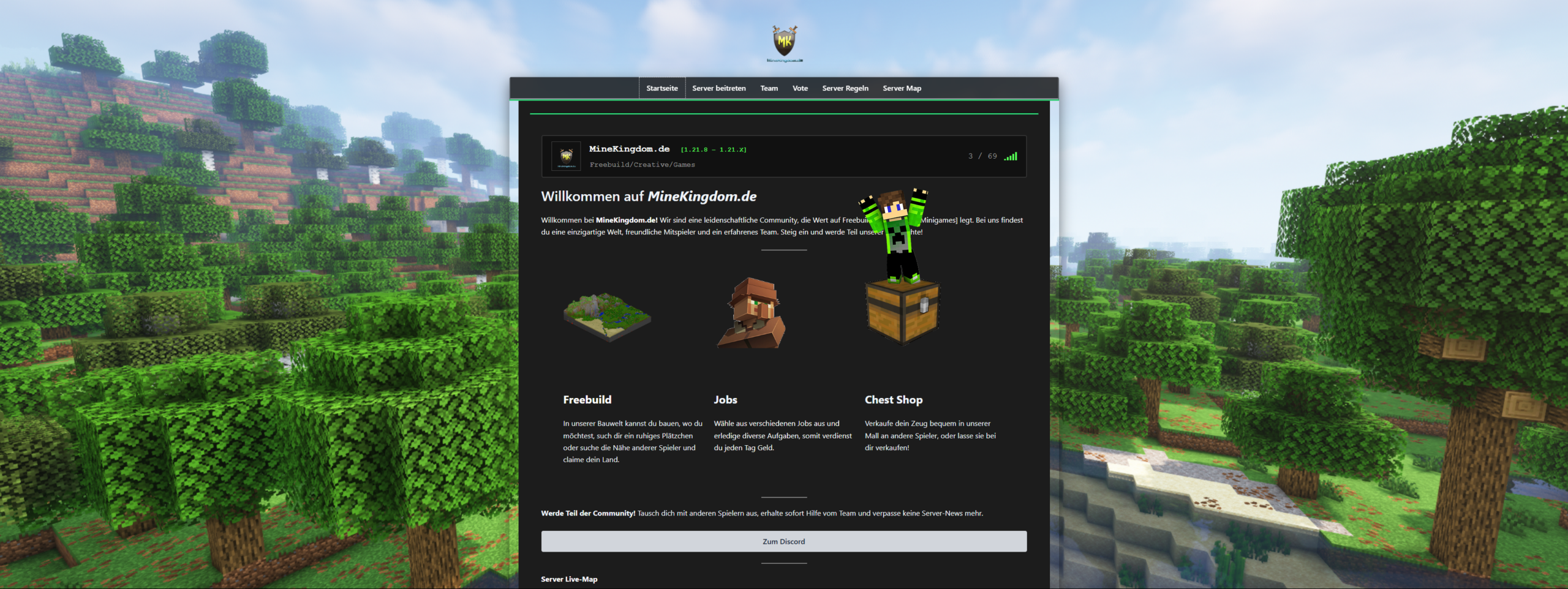 Thesancraft am Nichtstun